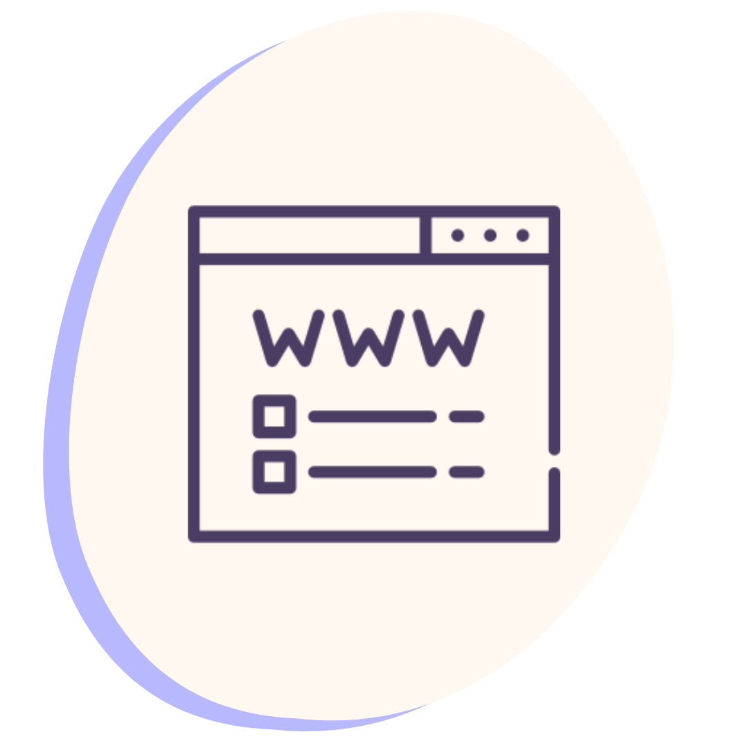 Leistungen: Icon für Webdesign